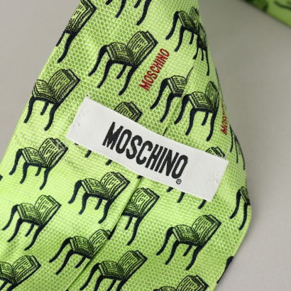 Moschino Green Tie