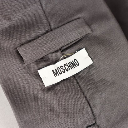 Corbata gris Moschino