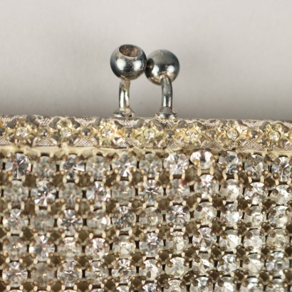 Sac à main vintage avec strass