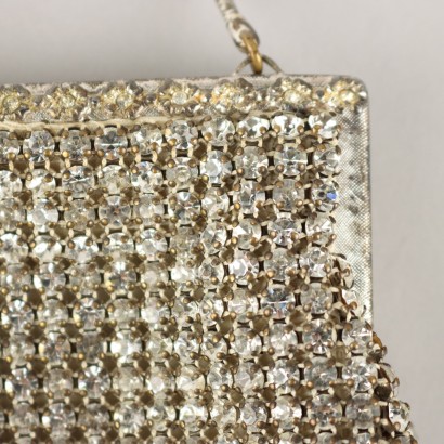 Sac à main vintage avec strass