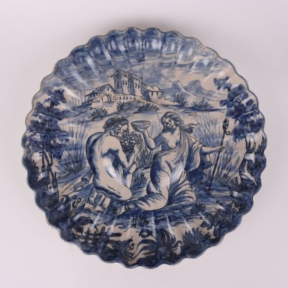 Savona majolica plate