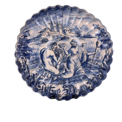 Savona majolica plate