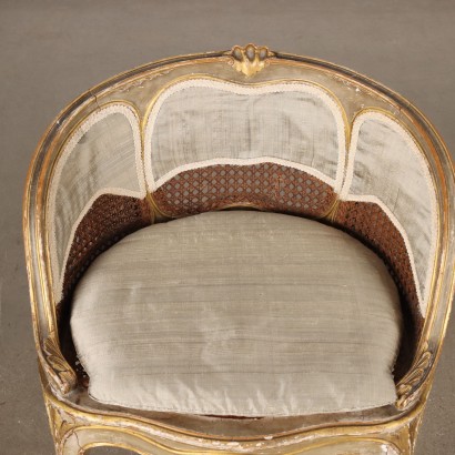 Fauteuil de style baroque