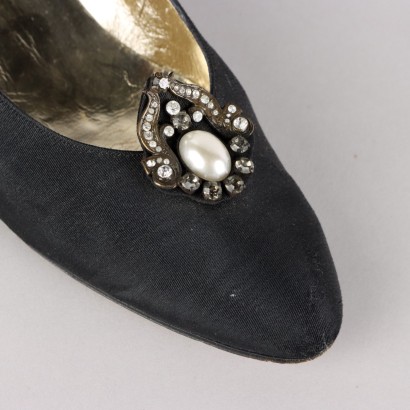 Escarpins noirs vintage Ferragamo