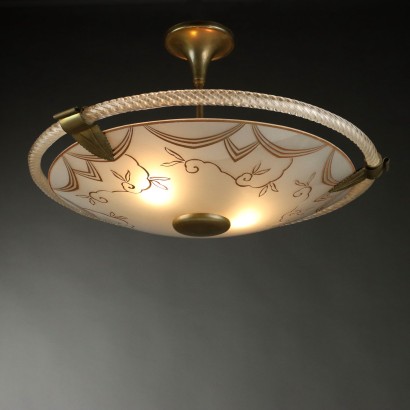 Lampe des années 1950