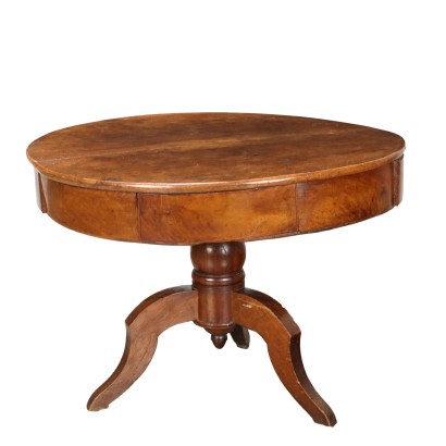 Table Ancienne Louis Philippe Noyer Italie XIXe Siècle