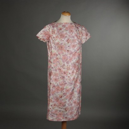 Robe en soie vintage des années 1950