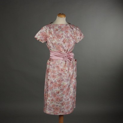 Vintage Silk Dress from the 1950s