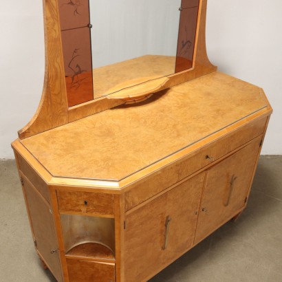 Commode avec miroir années 40-50