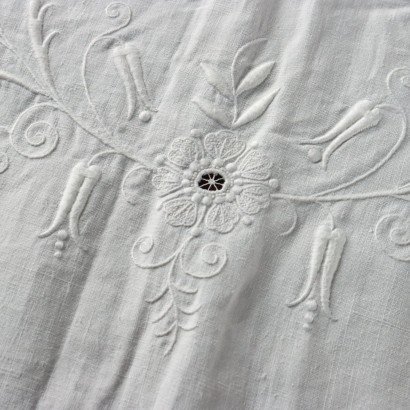 antiques, sheets, antique sheets, antique sheets, ancient Italian sheets, antique sheets, neoclassical sheets, 19th century sheets, double sheet and two pillowcases