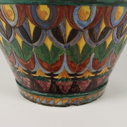 Große Keramikvase, hergestellt von Aret