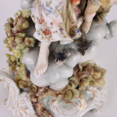 Volkstadt porcelain statue