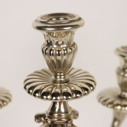 Pair of Silver Candelabra Manufacture