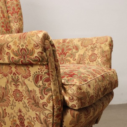 Pair of armchairs, two Bergere armchairs from the 1950s