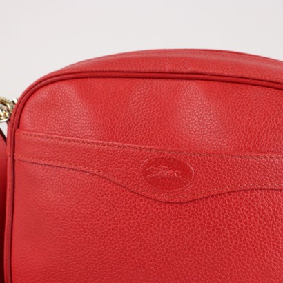 Bolso de hombro rojo Longchamp