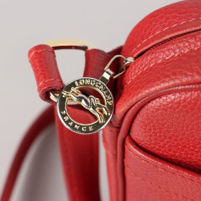 Bolso de hombro rojo Longchamp