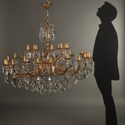 BRONZE CHANDELIER