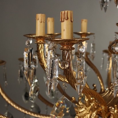 BRONZE CHANDELIER