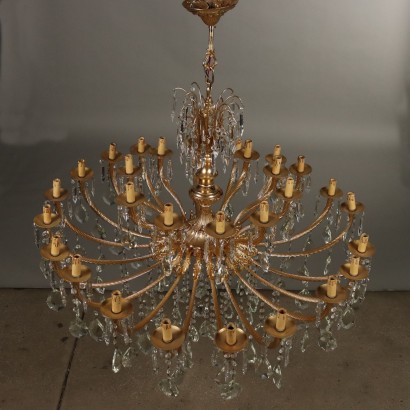 LAMPADARIO IN BRONZO