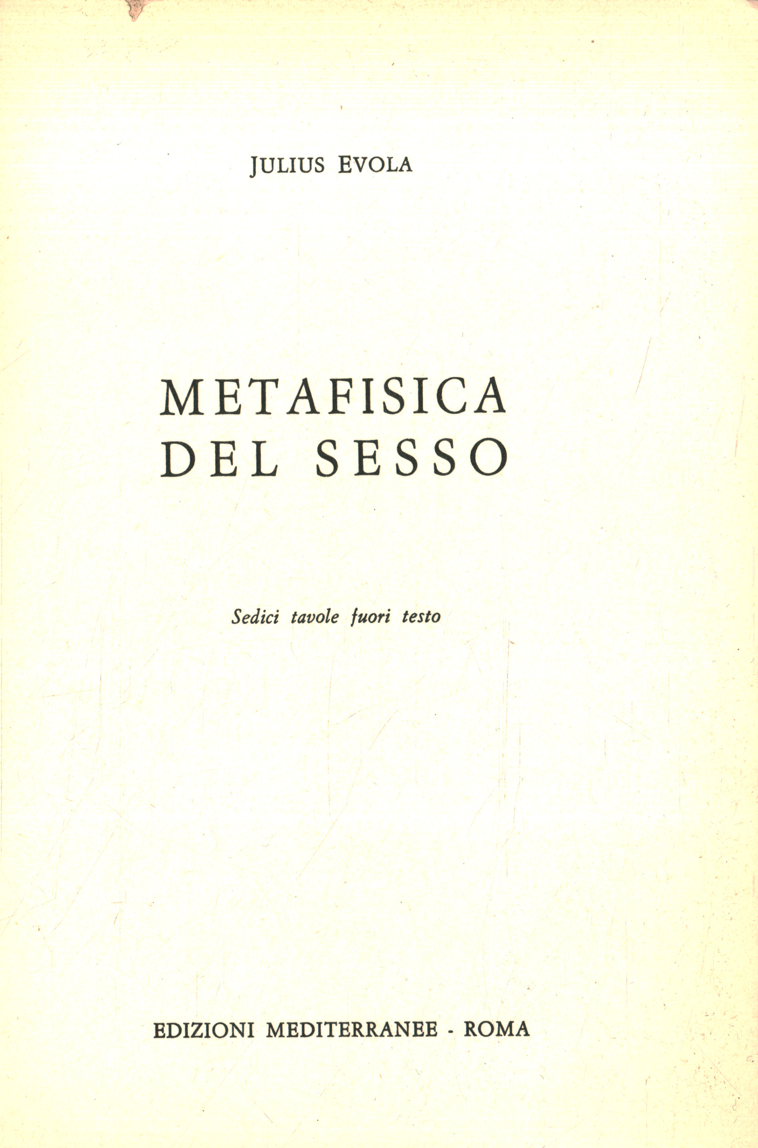 Metafísica del sexo