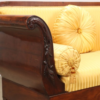 SOFA,Louis Philippe Boat Sofa