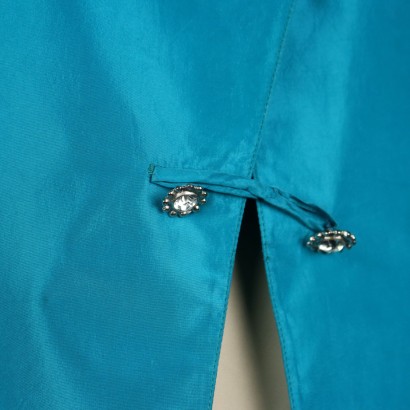 Ungaro Vintage Turquoise Silk Jacket