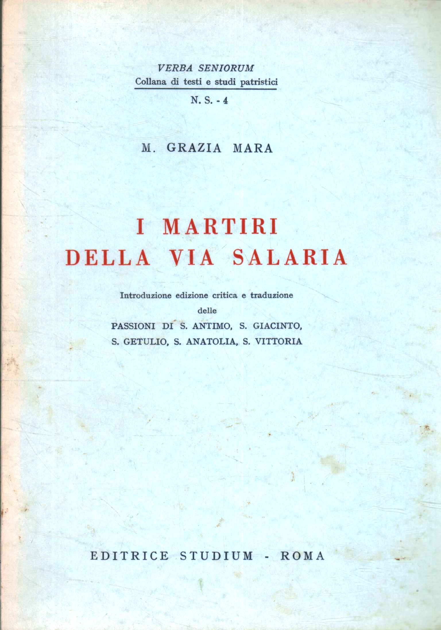 Les martyrs de la via salaria