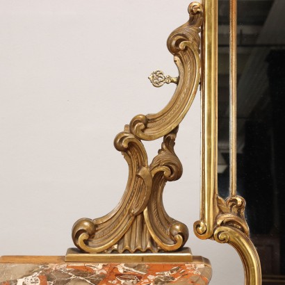 Lom Baroque Style Toilet Cabinet