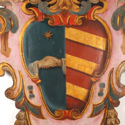 Gran Escudo Barroco de la Familia Pasqui