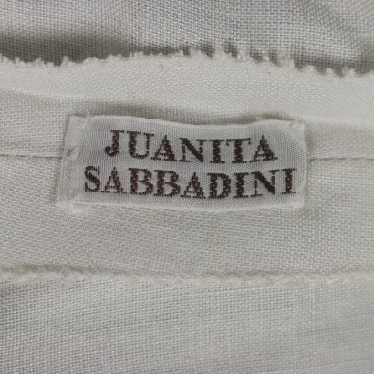 Juanita Sabbadini Linen and Silk Dress