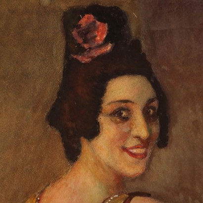 Dipinto di Adolfo Magrini,Ballerina,Adolfo Magrini,Adolfo Magrini,Adolfo Magrini,Adolfo Magrini,Adolfo Magrini