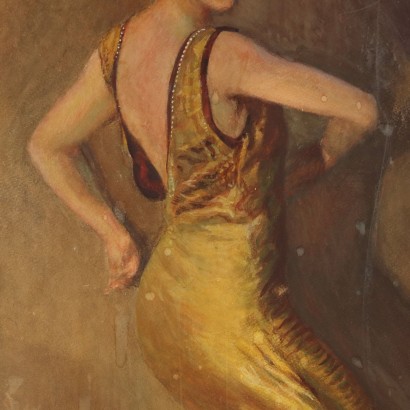 Painting by Adolfo Magrini,Dancer,Adolfo Magrini,Adolfo Magrini,Adolfo Magrini,Adolfo Magrini,Adolfo Magrini