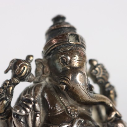 Ganesh-Figur in Silber