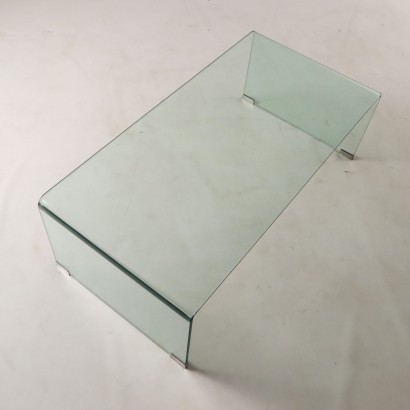 Mesa de centro de cristal