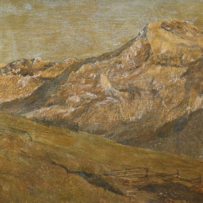 Pintura de Gino Federici,Paisaje de montaña,Gino Federici,Gino Federici,Gino Federici,Gino Federici,Gino Federici,Gino Federici