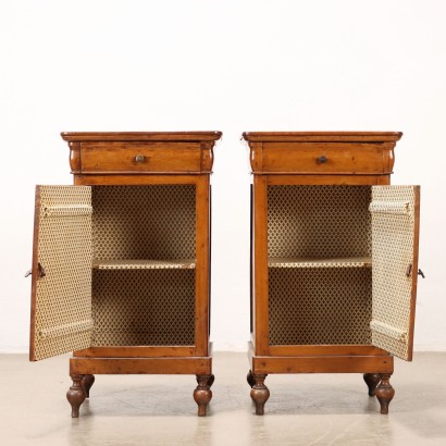 Pair of Louis Philippe bedside tables