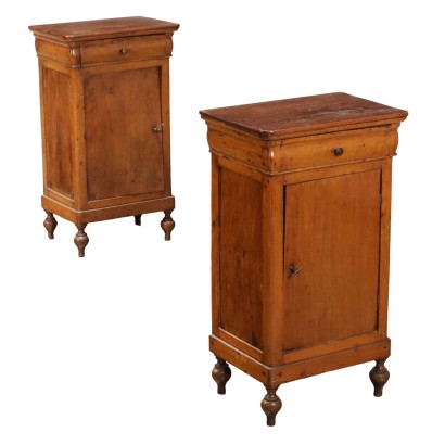 Pair of Louis Philippe bedside tables