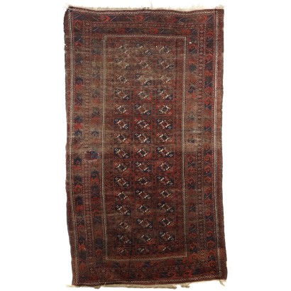 Tapis Ancien Asiatique Laine Noeud Fin 262 x 153 cm