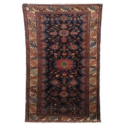 Tapis Malayer Ancien en Laine Coton Noeud Gros Iran 197 x 122 cm