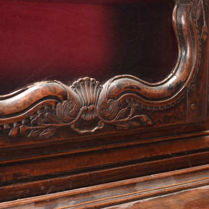 Sideboard mit Ständer, signiert Jean Baptist