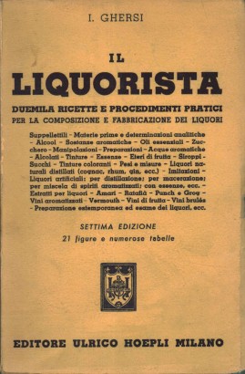 Il liquorista