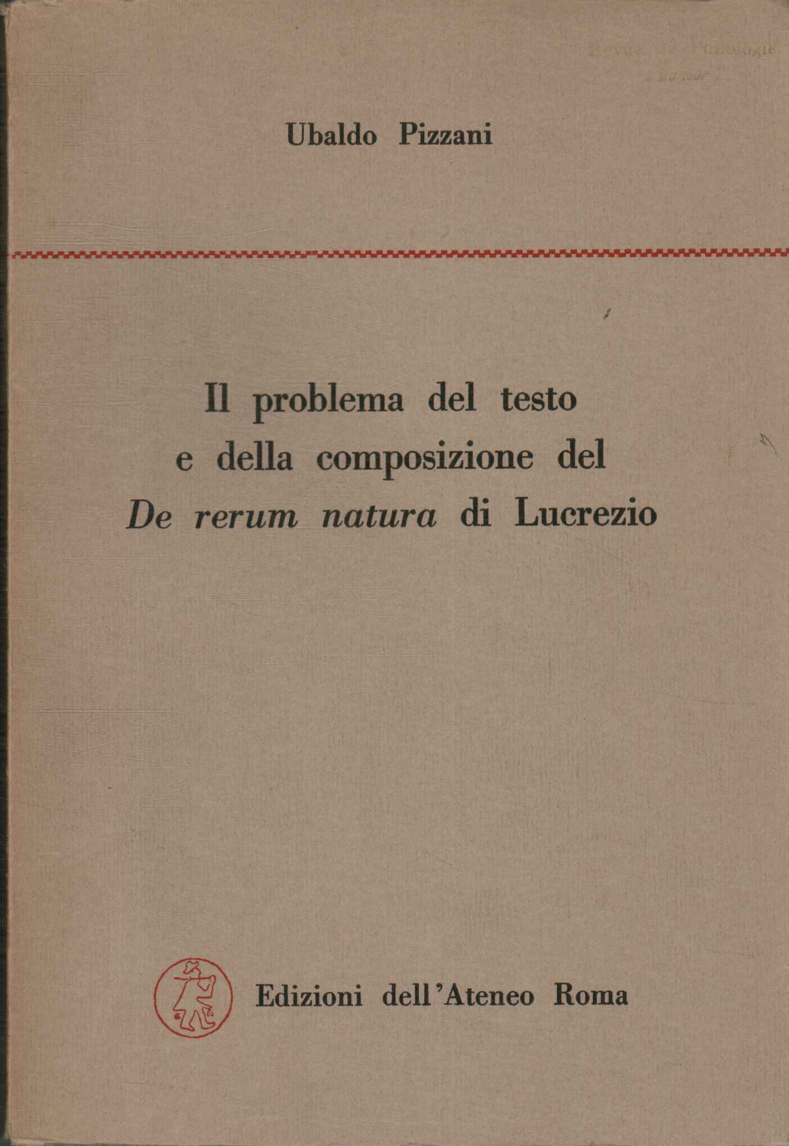 El problema del texto y la composición.