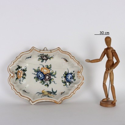 Majolica Beard Basin