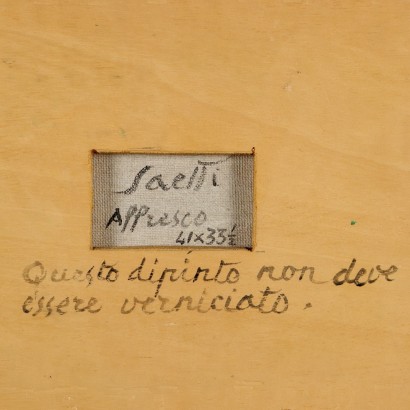 Dipinto di Bruno Saetti,Affresco,Bruno Saetti,Bruno Saetti,Bruno Saetti,Bruno Saetti,Bruno Saetti,Bruno Saetti