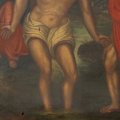 Peinture Le Baptême du Christ