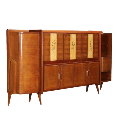 Buffet Vintage Consorzio Esposizione Mobili Cantù Italie Années 1950