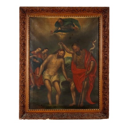 Peinture Le Baptême du Christ