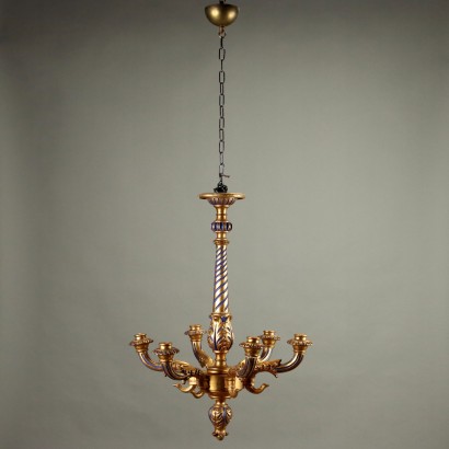 Neoclassical style chandelier