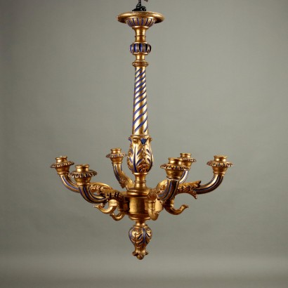 Neoclassical style chandelier