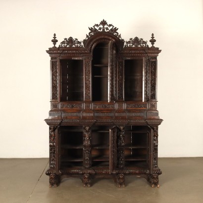 Doppelkorpus-Sideboard im Neorenaissance-Stil